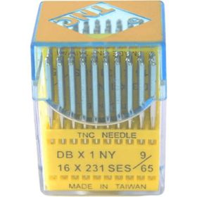 TNC DBX1 SES 9/65 100 Adet Düz Makine İnce Dip Dikiş İğnesi