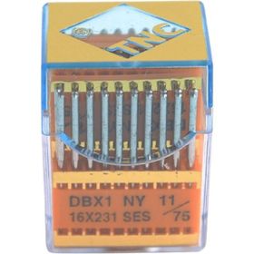 TNC DBX1 SES PVD 11/75 100 Adet Düz Makine İnce Dip Yanmaz Dikiş İğnesi