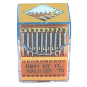 TNC DBX1 SES PVD 11/75 100 Adet Düz Makine İnce Dip Yanmaz Dikiş İğnesi