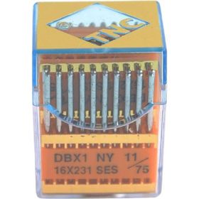 TNC DBX1 SES PVD 11/75 100 Adet Düz Makine İnce Dip Yanmaz Dikiş İğnesi