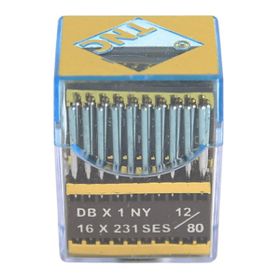 TNC DBX1 SES PVD 12/80 100 Adet Düz Makine İnce Dip Yanmaz Dikiş İğnesi