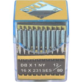 TNC DBX1 SES PVD 12/80 100 Adet Düz Makine İnce Dip Yanmaz Dikiş İğnesi