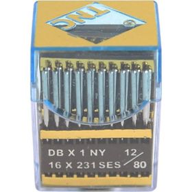 TNC DBX1 SES PVD 12/80 100 Adet Düz Makine İnce Dip Yanmaz Dikiş İğnesi