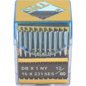 TNC DBX1 SES PVD 12/80 100 Adet Düz Makine İnce Dip Yanmaz Dikiş İğnesi