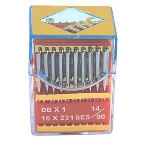 TNC DBX1 SES PVD 14/90 100 Adet Düz Makine İnce Dip Yanmaz Dikiş İğnesi