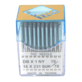 TNC DBX1 SUK 10/70 100 Adet Düz Makine İnce Dip Dikiş İğnesi