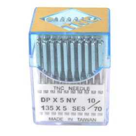 TNC DPX5 SES 10/70 100 Adet Düz Makine Kalın Dip Dikiş İğnesi