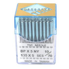 TNC DPX5 SES 10/70 100 Adet Düz Makine Kalın Dip Dikiş İğnesi