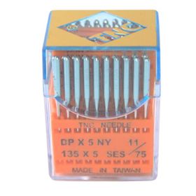 TNC DPX5 SES 11/75 100 Adet Düz Makine Kalın Dip Dikiş İğnesi