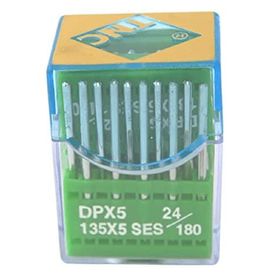 TNC DPX5 SES 24/180 50 Adet Düz Makine Kalın Dip Dikiş İğnesi
