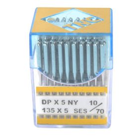 TNC DPX5 SES PVD 10/70 100 Adet Düz Makine Kalın Dip Yanmaz Dikiş İğnesi