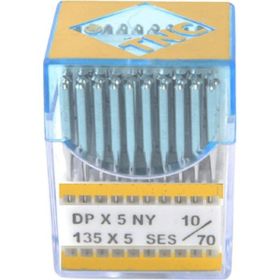 TNC DPX5 SES PVD 10/70 100 Adet Düz Makine Kalın Dip Yanmaz Dikiş İğnesi