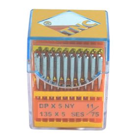 TNC DPX5 SES PVD 11/75 100 Adet Düz Makine Kalın Dip Yanmaz Dikiş İğnesi