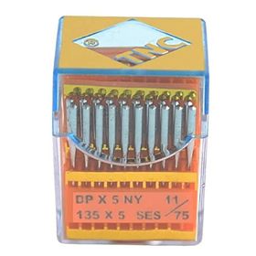 TNC DPX5 SES PVD 11/75 100 Adet Düz Makine Kalın Dip Yanmaz Dikiş İğnesi