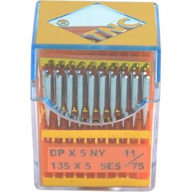 TNC DPX5 SES PVD 11/75 100 Adet Düz Makine Kalın Dip Yanmaz Dikiş İğnesi
