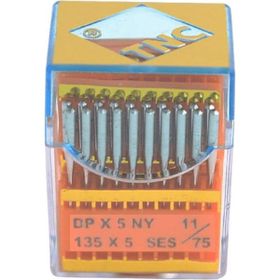 TNC DPX5 SES PVD 11/75 100 Adet Düz Makine Kalın Dip Yanmaz Dikiş İğnesi