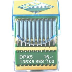 TNC DPX5 SES PVD 16/100 100 Adet Düz Makine Kalın Dip Yanmaz Dikiş İğnesi