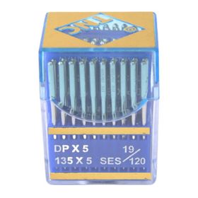 TNC DPX5 SES PVD 19/120 100 Adet Düz Makine Kalın Dip Yanmaz Dikiş İğnesi