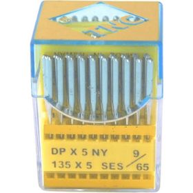 TNC DPX5 SES PVD 9/65 100 Adet Düz Makine Kalın Dip Yanmaz Dikiş İğnesi