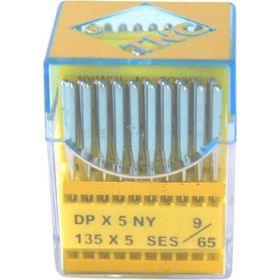TNC DPX5 SES PVD 9/65 100 Adet Düz Makine Kalın Dip Yanmaz Dikiş İğnesi