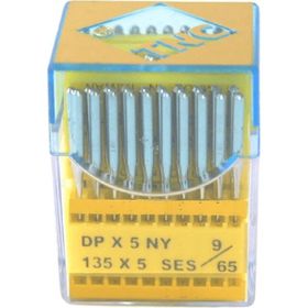 TNC DPX5 SES PVD 9/65 100 Adet Düz Makine Kalın Dip Yanmaz Dikiş İğnesi