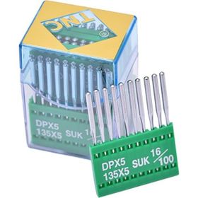 TNC DPX5 SUK 16/100 100 Adet Düz Makine Kalın Dİp Dikiş İğnesi