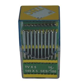 TNC TVX5 Ses PVD 16/100 100 Adet Kollu Kemer Yanmaz Dikiş İğnesi