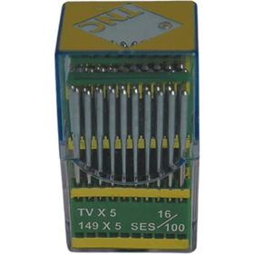 TNC TVX5 Ses PVD 16/100 100 Adet Kollu Kemer Yanmaz Dikiş İğnesi