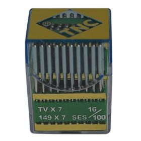 TNC TVX7 Ses PVD 16/100 100 Adet Kollu Yanmaz Dikiş İğnesi