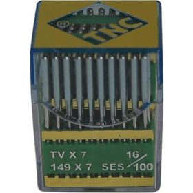 TNC TVX7 Ses PVD 16/100 100 Adet Kollu Yanmaz Dikiş İğnesi