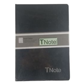 Tnote Ciltli 17x24 cm Kareli Lacivert Not Defteri
