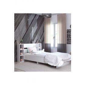 Tocco 1057 Gözde Lüx Kitaplıklı Tek Kişilik Karyola