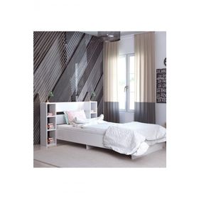 Tocco 1057 Gözde Lüx Kitaplıklı Tek Kişilik Karyola
