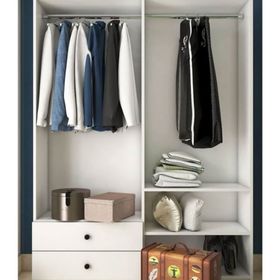 Tocco NVA123 1005 Nova 4 Kapaklı 2 Çekmeceli Askılıklı Gardırop