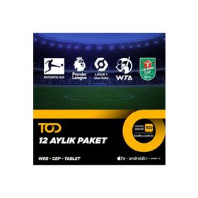 TOD 12 Aylık 4 Ekran Spor Extra Paketi