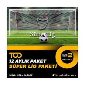 TOD 12 Aylık Süper Lig Paketi