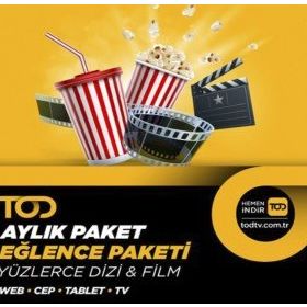 TOD 4 Ekran 1 Aylık Eğlence Paketi