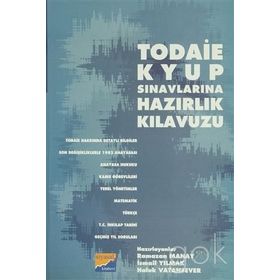 TODAIE - KYUP SINAVLARINA HAZIRLIK - RAMAZAN MANAV