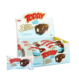 Today 40 gr 3 Bites Sütlü Kek (24 adet)