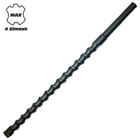 Todrill TD50443 28x570 mm Sds Max 4 Elmaslı Matkap Ucu
