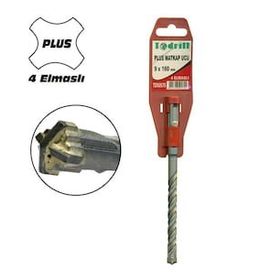 Todrill TD50605 16x350 mm Sds Plus 4 Elmaslı Matkap Ucu