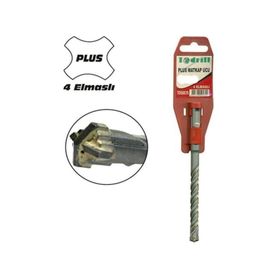 Todrill TD50631 25x260 mm Sds Plus 4 Elmaslı Matkap Ucu