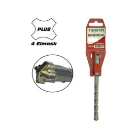 Todrill TD50657 14x600 mm Sds-Plus 4 Elmaslı Matkap Ucu