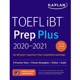 TOEFL iBT Prep Plus 2020-2021: 4 Practice Tests + Proven Strategies + Online + Audio