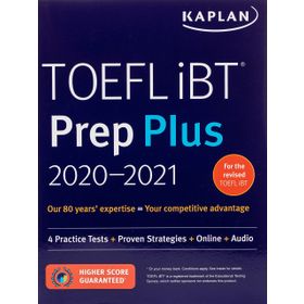 TOEFL iBT Prep Plus 2020-2021: 4 Practice Tests + Proven Strategies + Online + Audio