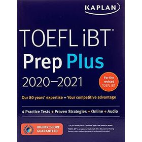 TOEFL iBT Prep Plus 2020-2021: 4 Practice Tests + Proven Strategies + Online + Audio