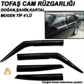 Tofaş 4 Set Tofaş Cam Mügen Cam Rüzgarlığı