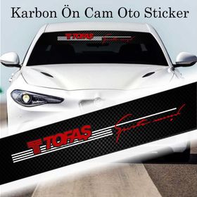Tofaş Ön Cam Oto Sticker