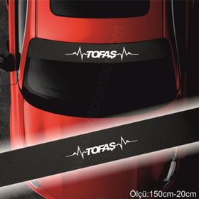 Tofaş Ön Cam Oto Sticker
