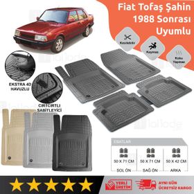Tofaş Şahin 3D Havuzlu Universal Oto Paspas